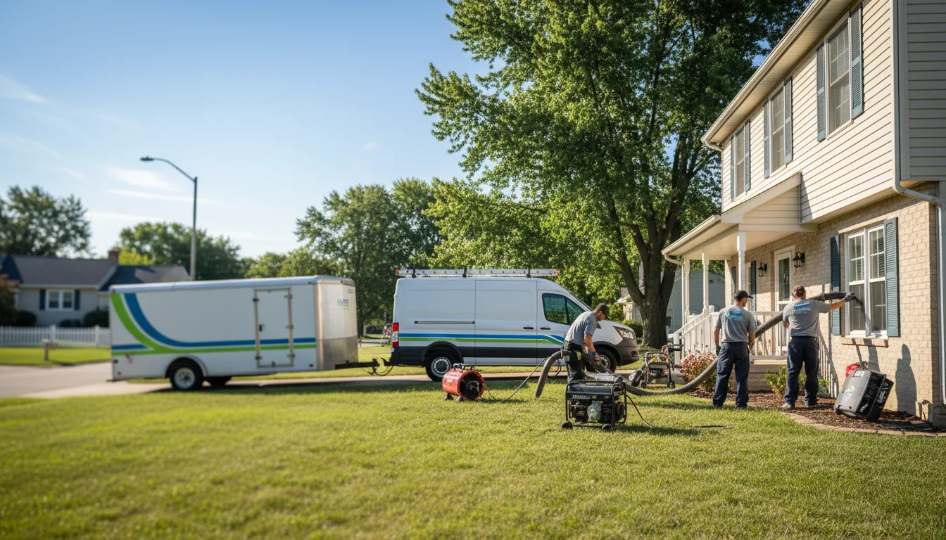 Flooded Basement Restoration And Cleanup With Repair in Arispe, IA near me